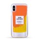 16574 [iPhone XS/X用 ケース Glitter Sun Lotion Classic Cream]