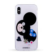 16276 [iPhone X/XS用ケース Beige Teddy Is Power]