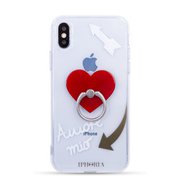 16195 [iPhone XS/X用 ケース Transparent Amore Mio]