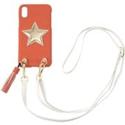 16201 [iPhone XS/X用 ケース Strap Red Star]
