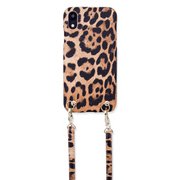 16157 [iPhone X/XS用ケース Strap Slot Leo Stay With Me]