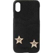 16580 [iPhone XS/X用 ケース Slot Black Stars Stay With Me]
