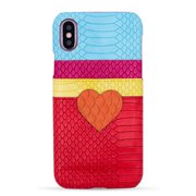 16251 [iPhone XS/X用 ケース Slot Red Heart for Lovers Stay With Me]
