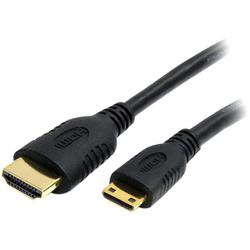 イーサネット対応ハイスピードHDMIケーブル 2m HDMI（タイプA） - Mini HDMI（タイプC） オス/オス HDACMM2M