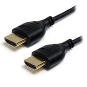 1.8m ハイスピードHDMIスリムケーブル（イーサネット対応） Ultra HD 4K2K対応HDMIケーブル HDMIMM6HSS