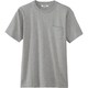 ポケットＴシャツ ライトグレー AS8545 C9 S