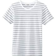 ボーダーTシャツ ライトグレー AS8546 C9 SS