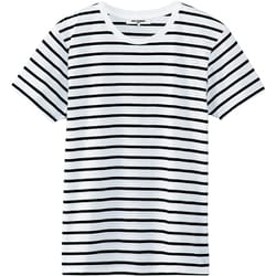 ボーダーＴシャツ ブラック AS8546 C-10 SS