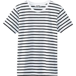 ボーダーＴシャツ ブラック AS8546 C-10 M