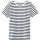 ボーダーＴシャツ ブラック AS8546 C-10 L