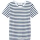 ボーダーＴシャツ ネイビー AS8546 C-5 S
