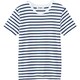 ボーダーＴシャツ ネイビー AS8546 C-5 M