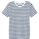 ボーダーＴシャツ ネイビー AS8546 C-5 LL