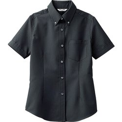 シャツ 半袖 女性用 ブラック BC6921 C-10 15号