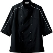 ジャケット 七分袖 兼用 ブラック BC7123 C-10 SS