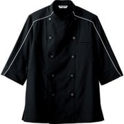 ジャケット 七分袖 兼用 ブラック BC7123 C-10 M