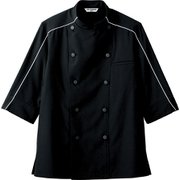 ジャケット 七分袖 兼用 ブラック BC7123 C-10 L