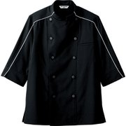 ジャケット 七分袖 兼用 ブラック BC7123 C-10 LL