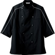 ジャケット 七分袖 兼用 ブラック BC7123 C-10 4L