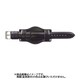 CAR-A 20mm-18mm ATRカーフ ブラック [時計バンド]