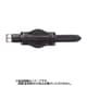 CIR-A 20mm-18mm ITR型押ワニ ブラック [時計バンド]
