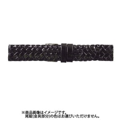 CMSH-A 18mm-18mm メッシュカーフ ブラック [時計バンド]