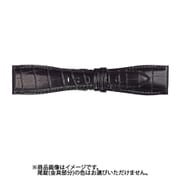 CSG-A 24mm-16mm SG型押ワニ ブラック [時計バンド]