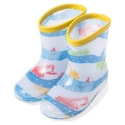 はたらくクルマ レインシューズ ブルー 19cm 6791551