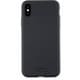 13858 [ソフトタッチシリコンケース iPhone XS/X Black]