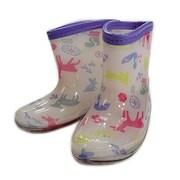 FannyAnimal レインシューズ ピンク 17cm 6791503