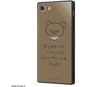 IQ-SXP7K3B/CK01 [iPhone 8 / 7 /リラックマ/耐衝撃ケース KAKU トリプルハイブリッド/手書き風 4]