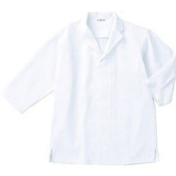 白衣 七分袖 兼用 白 DN6853 C-1 M