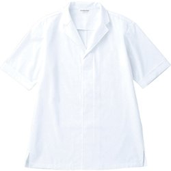 白衣 半袖 兼用 白 DN6854 C-1 M