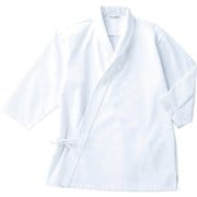 ジンベイ 七分 兼用 白 DN6855 C-1 LL