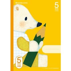 FIS-5Y 5mm方眼 白熊＆ペンギン黄 5705401