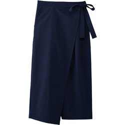 エプロン風和風パンツ 兼用 紺 DN8504 C-5 9号