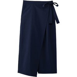 エプロン風和風パンツ 兼用 紺 DN8504 C-5 11号