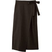 エプロン風和風パンツ 兼用 茶 DN8504 C-7 9号