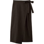 エプロン風和風パンツ 兼用 茶 DN8504 C-7 11号