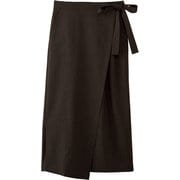 エプロン風和風パンツ 兼用 茶 DN8504 C-7 15号