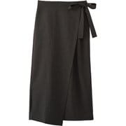エプロン風和風パンツ 兼用 墨黒 DN8504 C-9 15号