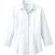 シャツ 七分袖 女性用 ホワイト EP7736 C-1 9号