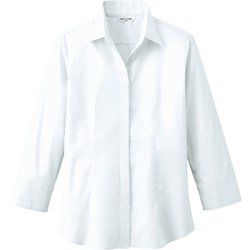 シャツ 七分袖 女性用 ホワイト EP7736 C-1 11号
