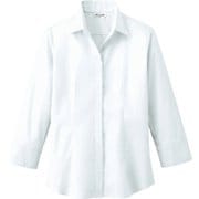 シャツ 七分袖 女性用 ホワイト EP7736 C-1 11号