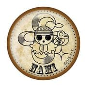 ONE PIECE ガラスマグネット ナミ [キャラクターグッズ]