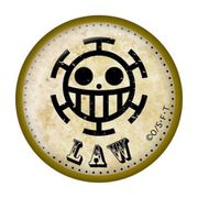ONE PIECE ガラスマグネット ロー [キャラクターグッズ]