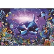 28-328 ラッセン ブリリアント パッセージ [ジグソーパズル めざせ！パズルの達人 光るパズル 300ピース （完成サイズ：26×38cm）]