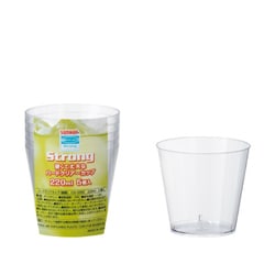 ハードクリアーカップ 220ml 5P CG-220Z