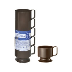 プラカップホルダー茶 5P ICHL-5BR