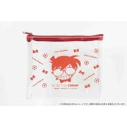 名探偵コナン シンプルクリアポーチ フラットタイプ 江戸川コナン [キャラクターグッズ]